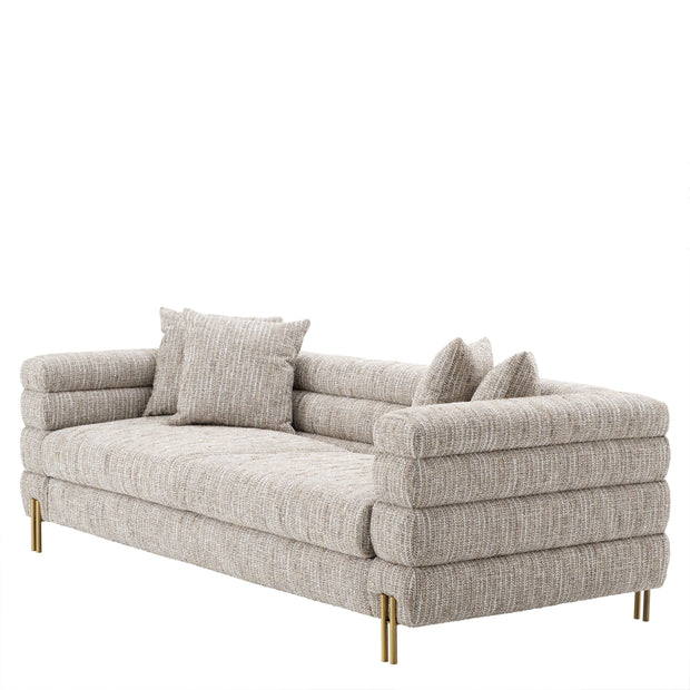 York Mademoiselle beige Eichholtz 3-seter sofa