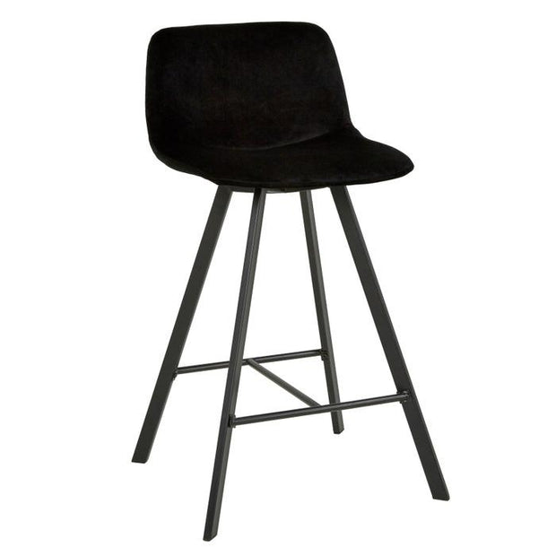 Chic Barstol Sort velour