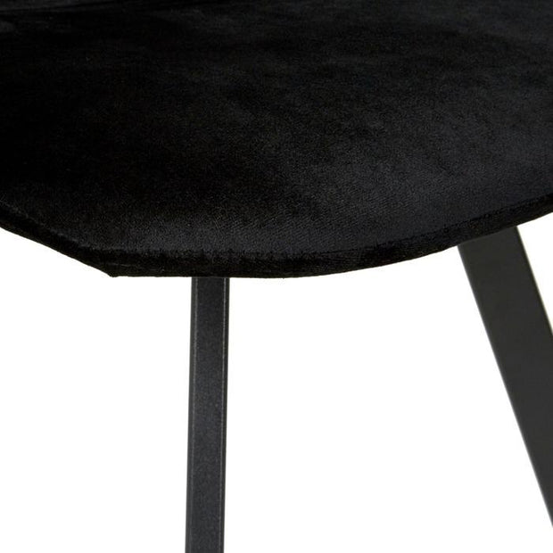 Chic Barstol Sort velour