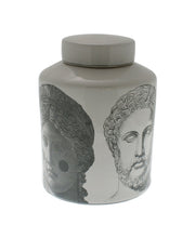 Jar Roman Faces Hvit 32 cm
