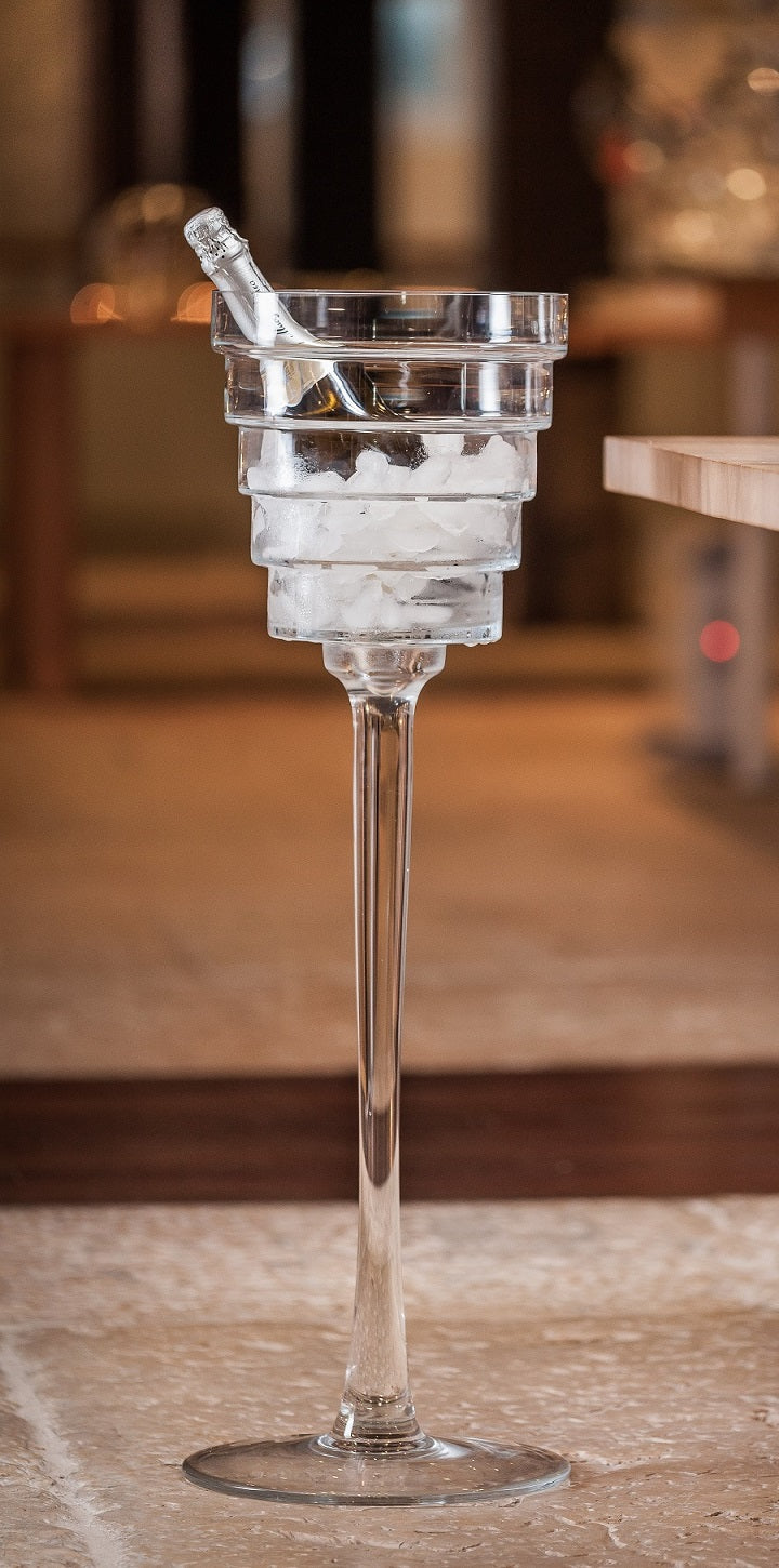 Glass Champagne Kjøler H.81 cm