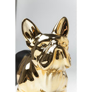 Sparebøsse  Bulldog Gold-Black 34 cm