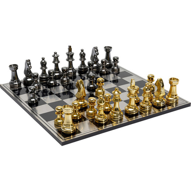 Sjakkbrett Chess Gull/Sølv