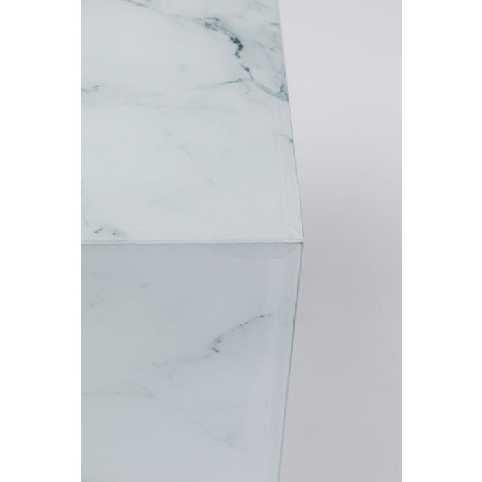 Sidebord Hvit Marmor