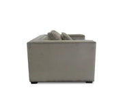 Chestina Deep Beige Velvet Armchair