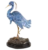 Figur Gurine, Blue Egret 33 H