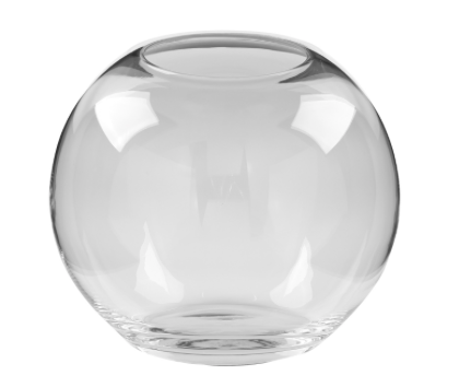 Rund Glass Vase Sommer 16 cm
