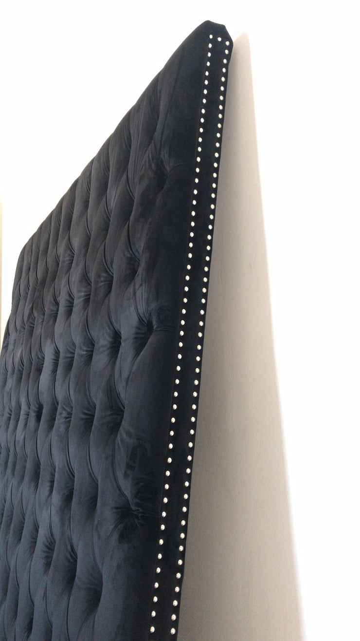 Headboard Classic 180 cm Black Velvet