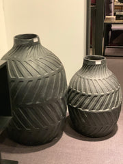 Vase Sort Ecomix M, 60 cm høy