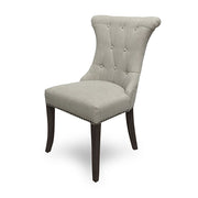 Kaftan Dining Chair Flax Linen, utstillings stoler