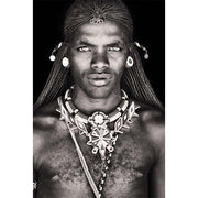 Veggbilde Samburu Warrior 140 cm